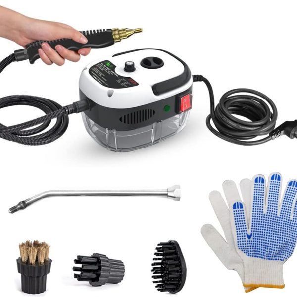 ايكام جهاز تنظيف بالبخار محمول 2500 واط – بخار مضغوط بدرجة حرارة عالية