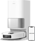 مكنسة دريم L10s روبوت ذكية مع مسح وتنظيف ذاتي، شفط قوي 5300 باسكال، واي فاي وتحكم عبر التطبيق واليكساً