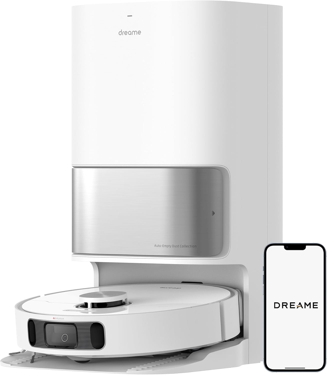 61nx5OYjkkL._AC_SL1500_ مكنسة دريم L10s روبوت ذكية مع مسح وتنظيف ذاتي، شفط قوي 5300 باسكال، واي فاي وتحكم عبر التطبيق واليكساً
