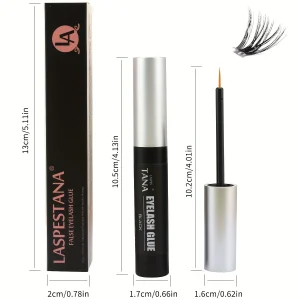 غراء رموش TANA 5g الذي يحتوي على مواد قليلة التحسس، لاصق جل مقاوم للماء للرموش الصناعية، غراء مدوم لتمديد الرموش في زجاجة طويلة الأمد، خالٍ من اللاتكس، غراء رموش احترافي منخفض الحساسية لصالونات التجميل ولاستخدام المنزل 4 670edaa2 b7c7 4c57 8381 5feb2d724312