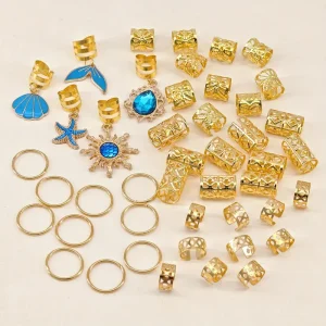 اكسسوارات شعر بوهو بلؤلؤ، 45 خاتم تزيين للجدائل والمهرجانات، تصميم فريد بلمسة بوهو وشكل لؤلؤ أنيق، مناسب لجميع أنواع الشعر 3 67c85d111b9244ad933652dc2a3fbf0c goods