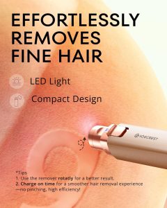 جي فوجكريست جهاز إزالة شعر الوجه 2 في 1 للنساء مع ضوء LED، قابل لإعادة الشحن 5 71CElco2HLL. AC SL1500