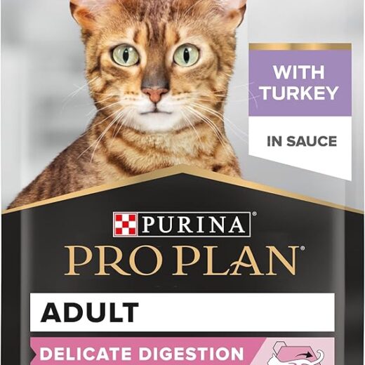 Purina Pro Plan Delicate Digestion، طعام رطب للقطط ذات الهضم الحساس
