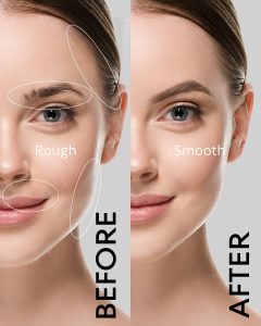 جي فوجكريست جهاز إزالة شعر الوجه 2 في 1 للنساء مع ضوء LED، قابل لإعادة الشحن 7 71yNDgVT4vL. AC SL1500