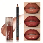 مجموعة شفاه بتركيبة مرطبة ولمعان ثلاثي الأبعاد