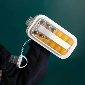 قالب كرات ثلج دائرية كبير، صانع ثلج مضغوط وقابل للطي للمناسبات والمشروبات الفاخرة 4 75bc6ad5ef6c40d39b5ea0297af1e259 goods