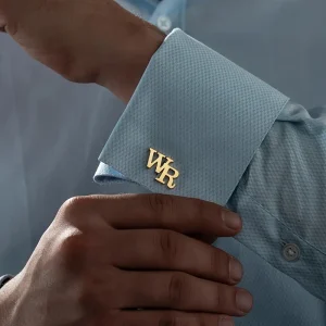 أزرار أكمام رجالية بحروف محفورة، هدية مخصصة أنيقة من الفولاذ المقاوم للصدأ، تصميم عمودي يضفي طابعًا مميزًا وفريدًا 7 7964dae8 a437 4abd abec d88b6a141f0f