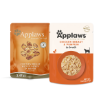 Applaws Natural Wet Cat Food، طعام قطط طبيعي رطب بدون حبوب بنكهات متنوعة، عبوة اقتصادية 12 قطعة من Applaws - الصورة 3