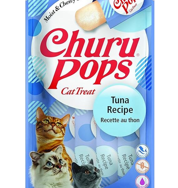 INABA Churu Churu Pops Tuna 60G/4 Sticks Per Pack