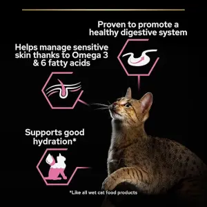 Purina Pro Plan Delicate Digestion، طعام رطب للقطط ذات الهضم الحساس، نكهات متنوعة للقطط البالغة 3 81d lDuWNwL. AC SX569