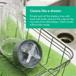 خلاط نوتري بوليت 900 واط، 9 قطع من الملحقات، خلاط متعدد الوظائف عالي السرعة - الصورة 5