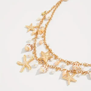 سلسلة خصر بوهو ذهبية بتصميم صدفة البحر ولؤلؤ صناعي، إكسسوار صيفي أنيق للنساء 3 83e91d77 74a2 455e b69a 60d88bb65fe2