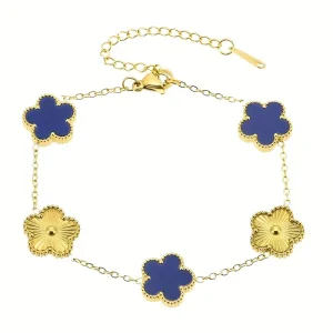 سوار زهري نسائي ذهبي أنيق مع بطاقة حب، مناسب للارتداء اليومي والمناسبات الخاصة 7 88498b6a 6297 4555 945c a9cf88209321