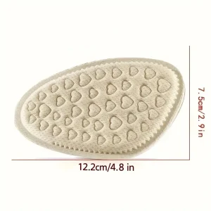 وسائد قدم ميموري فوم بشكل قلب، دعم وراحة للأحذية النسائية والكعب العالي 1 8dcd2a37 d506 4132 a3b0 a8b467eb05f3