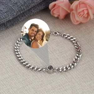 إسورة رجالي مخصص بصورة شخصية، سلسلة كوبية فولاذية هدية أنيقة للذكرى والمناسبات، سلسلة كوبية سميكة وعصرية 3 9213cc71 b26a 4e2c 9677 a033e9fe6b72