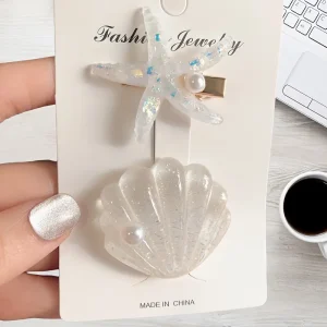 توك شعر للبنات بتصميم نجم البحر وذيل حورية، إكسسوارات بحرية مرحة للمناسبات اليومية 4 9532a73d 08ff 49a8 ad50 e8c68b7d2aed