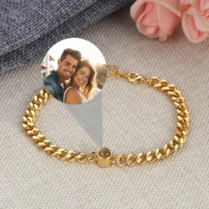 إسورة رجالي مخصص بصورة شخصية، سلسلة كوبية فولاذية هدية أنيقة للذكرى والمناسبات، سلسلة كوبية سميكة وعصرية 2 9b423269 8346 4e14 8645 1061f43d86f4