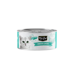 Kit Cat Deboned، طعام قطط كيـت كات، أطعمة متنوعة، خالٍ من الحبوب ولطيف على المعدة 1 CHICKEN CLASSIC FRONT