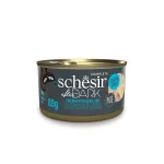 Schesir After Dark paté 80g in can، طعام قطط باتيه طبيعي من Schesir بأطعمة متنوعة تعزز الشهية، علبة 80 جم