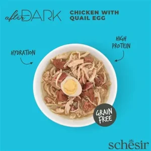 Schesir After Dark paté 80g in can، طعام قطط باتيه طبيعي من Schesir بأطعمة متنوعة تعزز الشهية، علبة 80 جم 6 OIP