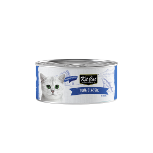 Kit Cat Deboned، طعام قطط كيـت كات، أطعمة متنوعة، خالٍ من الحبوب ولطيف على المعدة 8 TUNA CLASSIC FRONT