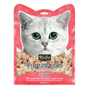 Kit Cat Freezebites، وجبات خالية من الحبوب وغنية بالبروتين للقطط، أطعمة متنوعة شهية طبيعية جذّابة للقطط 8 Tuna 1