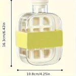 كوب ثلج سيليكون كوب ثلج أكواب تجميد سيليكون قوالب ثلج صيفية تصميمات فواكه ملونة كوب ثلج مع قشة أدوات شرب خارجية أدوات صيفية محمولة كوب سيليكون متعدد الاستخدام أدوات باردة للمشروبات