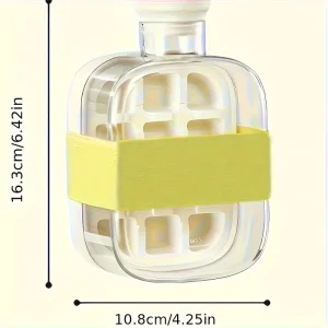 كوب ثلج سيليكون محمول مع قشة، تصميم فواكه ملون لمشروبات صيفية منعشة، تحافظ على برودة المشروب لفترات أطول 1 ab73f96b 824e 4b0e a90a 69092ef7df83