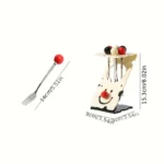 شوك فواكه، شوك حلويات، أدوات تقديم، شوك صغيرة، فولاذ مقاوم للصدأ، حامل شوك، أدوات ضيافة، شوكة فواكه لطيفة، شوك عصرية، طقم شوك