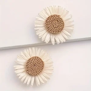 مشابك شعر نسائية دوار الشمس والبابونج، طقم زهور أنيق لحفلات الزفاف والإطلالة اليومية 5 b717bb95 d597 41a9 94c8 f50600844899