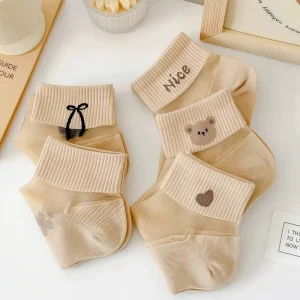 جوارب نسائية بيج صيفية غير مرئية، طقم 5 أزواج خفيفة ومريحة للاستخدام اليومي 4 c3bda0dc 4385 46d9 a448 fbbd7ad510a0