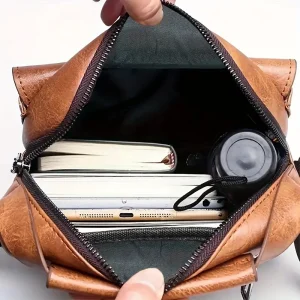 حقيبة كتف رجالية كروسبودي بسيطة وعصرية، مثالية للخروج اليومي بسحاب عشوائي الاتجاه 11 ce716cb9 9199 4672 a6fb f02c45957a30