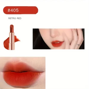طقم أحمر شفاه مخملي 3 ألوان من سترايت برايت، ثابت وغير لامع، تغطية عالية بلمسة واحدة 10 d358c1a481a7bd4dcb7381d14aed1575