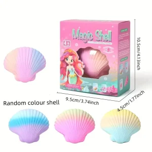 سوار مفاجأة في صدفة، لعبة تعليمية تفاعلية للفتيات تنفتح بالماء، هدية مثالية للفتيات في أعياد الميلاد والمناسبات 2 d39d34fc958d3df8466bebfe4b33079c