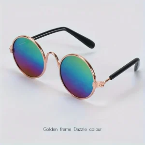 نظارات أزياء دائرية للحيوانات الأليفة، إكسسوار مرِح للقطط والكلاب الصغيرة، مثالي لجلسات التصوير ومشاركة الصور على مواقع التواصل 13 d6a550dc 3ca8 40cb 8012 89fa12c67da2