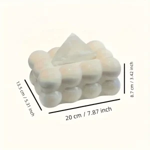 حامل مناديل ورقية بتصميم سحابة مبتكر – صندوق مناديل بلاستيك مستطيل مع غطاء 1 d7c5f9e7 2bd8 4499 85df 3fea8a7a2c26