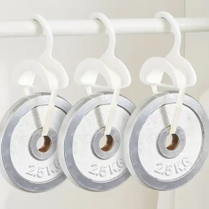 شماعات خزانة بلاستيكية لتنظيم الحقائب والإكسسوارات، مجموعة 10 قطع عملية وقوية 5 db5df9d8 4bee 484f a8b4 0b8461394347