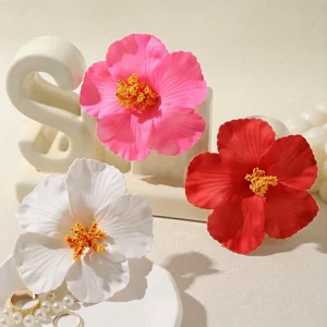 4 قطع مشابك شعر زهرة بلوميريا هاواي - إكسسوارات شعر استوائية نابضة بالحياة للنساء، مثالية لقضاء عطلات الشاطئ وحفلات الصيف، تصميم زهرة البيض الأنيق، بلاستيك ملون، إكسسوارات الشاطئ 2 e4017faeacfd1639707b59286cdc804c 1742456884942