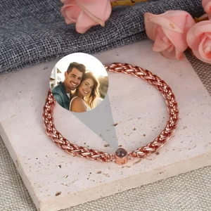 إسورة رجالي مخصص بصورة شخصية، سلسلة كوبية فولاذية هدية أنيقة للذكرى والمناسبات، سلسلة كوبية سميكة وعصرية 4 e84ac2a4 5ff8 4bb5 ad0f 969c8d3c33bc