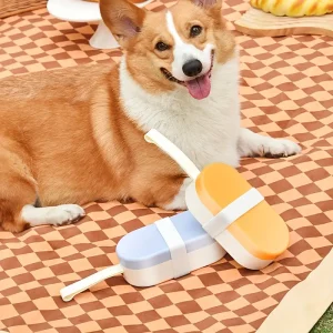 صحن وموزع مياه محمول للحيوانات الأليفة، زجاجة سفر قابلة للطي ومضادة للبكتيريا بتصميم شفاف 10 edd08c0d 0ba2 457e a347 a99fe4fe9f54