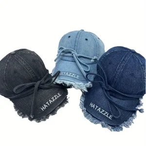 قبعة بيسبول نسائية، مغسولة وتصميم عتيق، DIY مع قوس، قبعة أبي مع شرابات، ضوء القمر الأبيض اللطيف. 1 قبعة بيسبول نسائية، مغسولة وتصميم عتيق، DIY مع قوس، قبعة أبي مع شرابات، ضوء القمر الأبيض اللطيف.