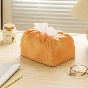 صندوق مناديل بشكل خبز توست محمص، زينة مرحة وهدية منزلية لطيفة، يساعد على تنظيم المناديل بطريقة أنيقة ومسلية 8 fcbe303e ac1c 48ed 8d0f 9c48aa4b188f 1