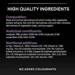 Purina Pro Plan Cat NutriSavour Kitten Turkey in Gravy، طعام رطب للقطط الصغيرة بنكهة الديك الرومي، بورينا برو بلان 8 s l1600 7