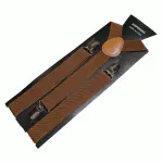 حمالات رجالية قابلة للتعديل بثلاث مشابك – مثالية للبدلات، المناسبات، والاستخدام اليومي - الصورة 10