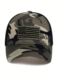 قبعة بيسبول رجالية بعلم أمريكا 7 1715499816211c9f8595368b7ad7c716496162e827