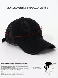 قبعة بيسبول للجنسين بريم مهترئ، قطعة واحدة عصرية للتنسيق اليومي، مثالية للإطلالات الكاجوال وفي جميع الفصول 1 173398614606e7389413727404cb8cda5202e57348 1