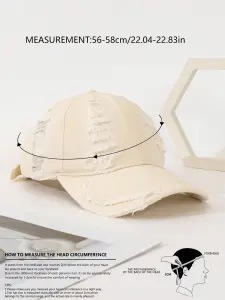 قبعة بيسبول للجنسين بريم مهترئ، قطعة واحدة عصرية للتنسيق اليومي، مثالية للإطلالات الكاجوال وفي جميع الفصول 3 17402852473262f2eea798504fcbfebcf0c2428651