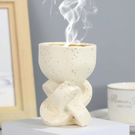 موقد بخور راتنج بسيط وعطري للمنزل والمكتب وهدايا المناسبات