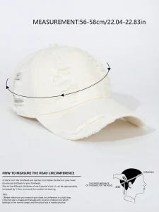 قبعة بيسبول للجنسين بريم مهترئ، قطعة واحدة عصرية للتنسيق اليومي، مثالية للإطلالات الكاجوال وفي جميع الفصول 2 17536178324e593012bf74a840610db8c5fd6fbfcd