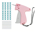 عدة خياطة صغيرة محمولة لإصلاح الملابس، مشبك دب صغير مضيء، 660 إبرة لاصقة، أداة خياطة يدوية